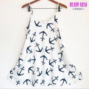 New anchor print dress